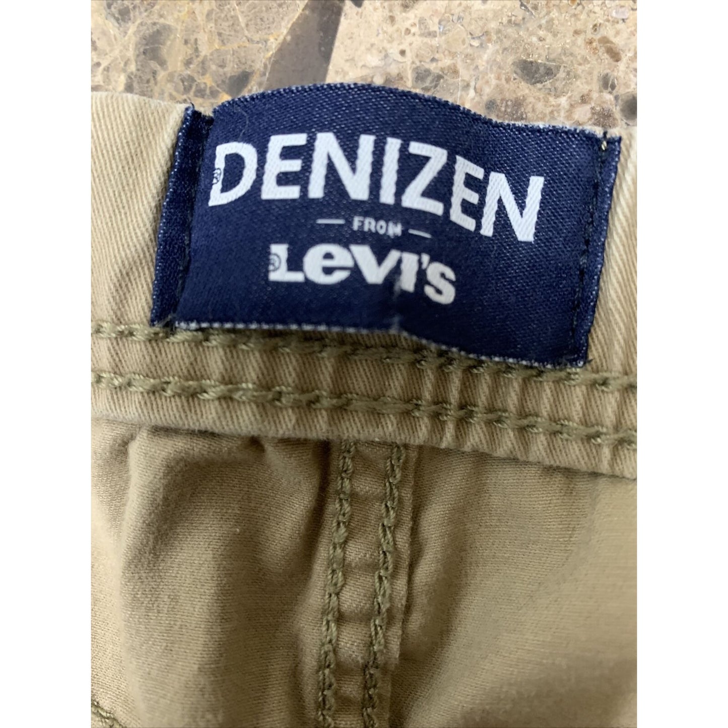 Men’s Denizen Levis Khaki XL String Tie Pants