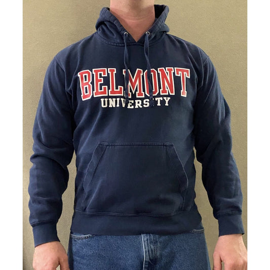BELMONT UNIVERSITY Gear For Sports Men’s Medium Navy Blue Hoodie Sweatshirt