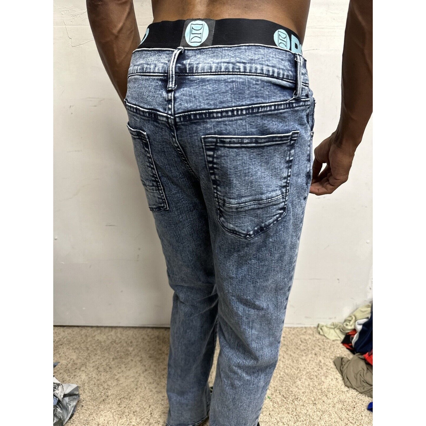 Men’s Blue Arizona Jeans 31x32 Straight Advanced Flex 360