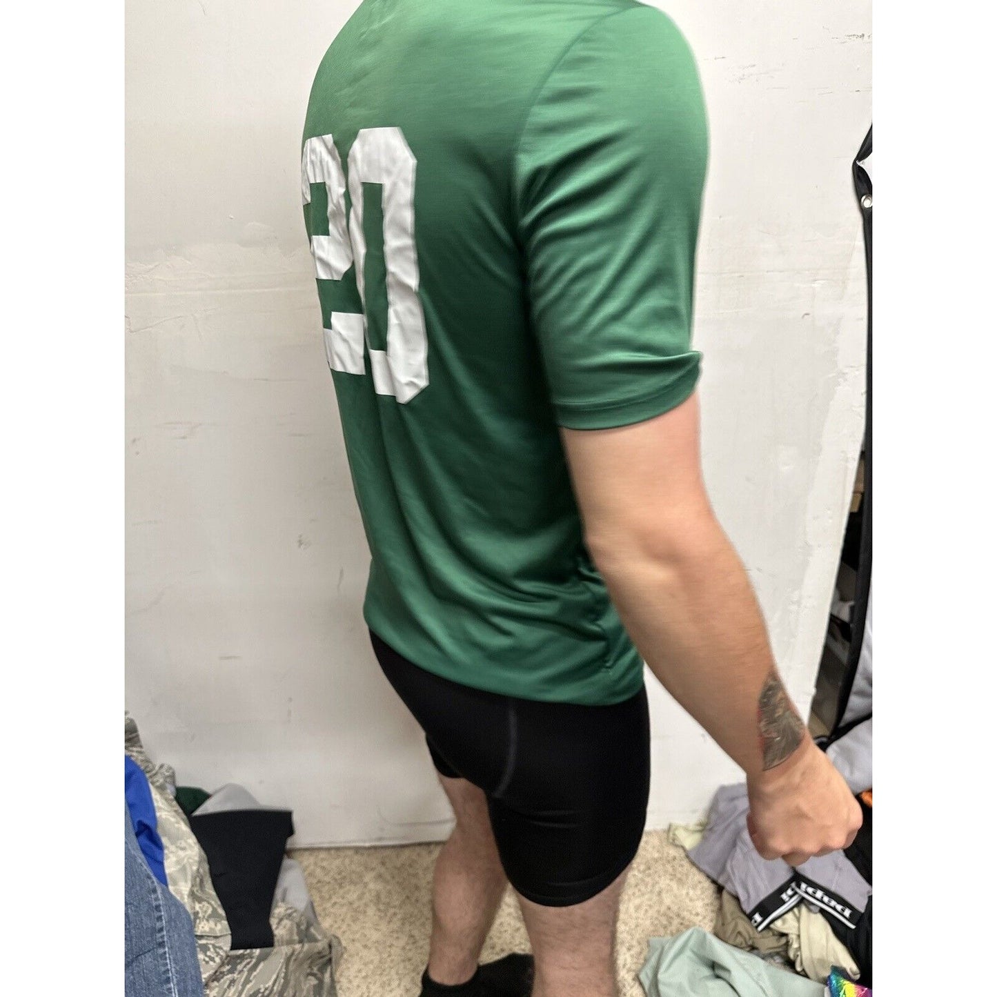 Men’s Small Green A4 Hawks Baseball Shirt Jersey
